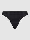 Marie Jo String mit Strukturmuster Modell 'Avero Thong' Black