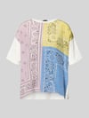 Weekend Max Mara blouse van katoenmix in relaxed fit model 'PAMPAS' Wit