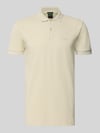 BOSS Green Regular Fit Poloshirt aus reiner Baumwolle Modell 'PIO 1' Sand