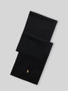 Polo Ralph Lauren Schal aus reiner Wolle mit Logo-Stitching Black