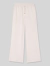 BOSS Loose Fit Leinenhose aus Lyocell-Leinen-Mix Modell 'TAVATI2_TI' Rose
