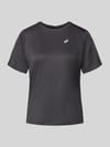 ASICS T-Shirt mit Rundhalsausschnitt und Logo-Print Black