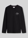 Tommy Hilfiger regular fit shirt met lange mouwen van puur katoen Zwart