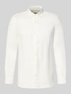 Scotch & Soda Regular Fit Leinenhemd mit Button-Down-Kragen Offwhite