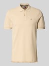 Tommy Jeans Regular Fit poloshirt van puur katoen Offwhite