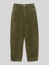 s.Oliver RED LABEL Regular Fit Cordhose mit Bundfalten-Detail Khaki