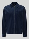 MCNEAL Regular Fit Hemdjacke aus Cord mit Brusttasche Dunkelblau