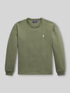 Polo Ralph Lauren relaxed fit shirt met lange mouwen van puur katoen Olijfgroen
