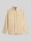 Tommy Hilfiger Regular Fit Freizeithemd aus reinem Leinen Beige