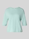 Tom Tailor Oversized Pullover aus Baumwoll-Kaschmir-Mix Mint Melange