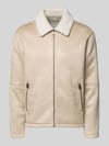 ONLY & SONS Regular fit bomberjack met kraag van imitatiebont, model 'ROYCE' Beige