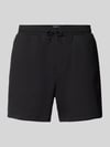 Tommy Jeans Regular Fit Shorts aus Baumwoll-Mix Black