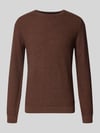 Tom Tailor Regular Fit Pullover aus reiner Baumwolle Camel