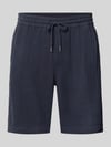 Lindbergh Shorts mit Eingrifftaschen und elastischem Bund Marine