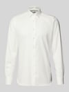 OLYMP Level 5 Slim Fit Business-Hemd aus Twill Weiss