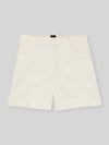 BOSS Orange relaxed fit short van katoenmix model 'TANESSA-D' Offwhite
