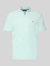 Tommy Hilfiger Regular Fit Poloshirt aus reiner Baumwolle Mint