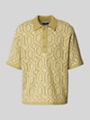 JACK & JONES Koszulka polo o kroju regular fit z listwą guzikową model ‘ACAPULCO’ Jasnozielony