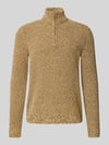 ONLY & SONS Regular Fit Troyer mit kurzem Reißverschluss Modell 'JOIN' Beige