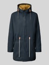 Scotch & Soda Regular Fit Mantel aus reiner Baumwolle Modell 'FISHTAIL' Marine