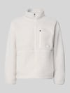 The North Face Fleecejacke mit Stehkragen und Brusttasche Modell 'EXTREME PILE' Offwhite