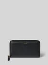 Abro Portemonnaie aus echtem Leder mit Label-Detail Black