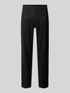 BOSS Orange Regular Fit Leinenhose aus Leinen-Mix Modell 'Sanderson-L-3' Black