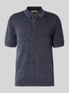ONLY & SONS Regular Fit Poloshirt aus reiner Baumwolle Modell 'GARSON' Marine