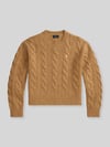 Polo Ralph Lauren Regular Fit Strickpullover aus Woll-Kaschmir-Mix Camel