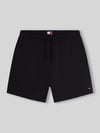 Tommy Jeans Relaxed Fit Bermuda aus Baumwoll-Mix mit Tunnelzug Black