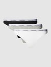 Calvin Klein Underwear String met elastische band in een set van 3 stuks Lichtgrijs