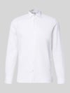 CINQUE Slim Fit Freizeithemd aus Leinen-Mix Modell 'Steven' Weiss