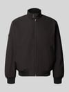 Superdry Regular Fit Jacke mit Logo-Stitching Modell 'HARRINGTON' Black