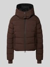 NAUTGÅRD Jacke mit Daumenloch und Kapuze Dunkelbraun