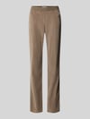 Raphaela By Brax slim fit jeans van katoen- en viscosemix model 'Pamina' Taupe