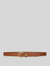 Lauren Ralph Lauren Riem van echt leer met logodetail Cognac