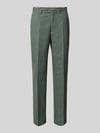 Christian Berg Men Pantalon met persplooien Donkergroen