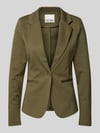 ICHI Slim Fit Blazer mit Paspeltaschen Modell 'KATE' Oliv