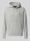 Polo Ralph Lauren Regular Fit Hoodie aus Baumwoll-Mix Hellgrau Melange