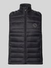 JACK & JONES Steppweste mit Reißverschlusstaschen Modell 'KINGSLEY' BLACK