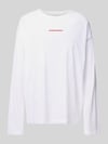 ARMEDANGELS Oversized Shirt met lange mouwen van zuiver Katoen Model 'FIETAA SMILE' Wit