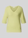 s.Oliver RED LABEL Regular Fit Strickpullover aus Baumwoll-Mix Lind