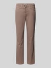 Raphaela By Brax Stoffhose mit Eingrifftaschen Modell 'Laura' Taupe