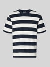 Lindbergh Oversized T-Shirt mit Rundhalsausschnitt Marine