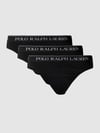 Polo Ralph Lauren Underwear Slips im 3er-Pack Black