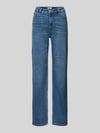 Christian Berg Woman Straight Fit Jeans aus Viskose mit Eingrifftaschen Jeansblau