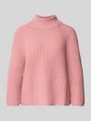 HERZENS Strickpullover aus Woll-Kaschmir-Mix Altrosa