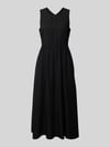 Marc O'Polo A-Linien-Kleid aus Lyocell-Leinen-Mix BLACK