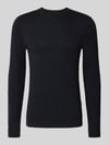 Blend Strickpullover mit Rundhalsausschnitt Modell 'BAGGE' Black