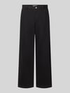 REVIEW Barrel-Fit-Hose aus Baumwollstoff mit French Pockets Black